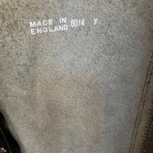 England Steel Toe NPS boots Wmns. US 8.5 solovair 20-eye gripfast dr. martens oi - Picture 15 of 16